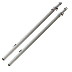 TACO Tele-Sun Aluminum Shade Poles w/Carry Bag - T10-7001VEL
