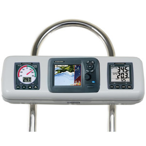 NavPod GP2607 SystemPod Pre-Cut f/Furuno GP1670/GP1670F 5.7" & 2 Instruments f/12" Wide Guard - GP2607