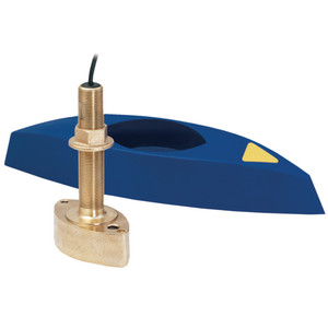 Airmar B45-DT-HB 600W Thru-Hull Transducer w/Fairing Block & Humminbird #9 Connector - B45-DT-HB