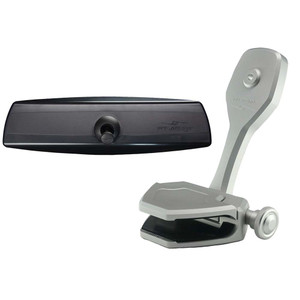 PTM Watersports Mirror/Bracket Kit w/VR-140 PRO Mirror & ZXR-300 (Silver) - P12848-2300TEBCL