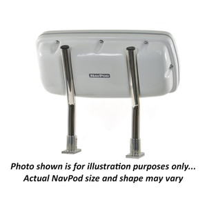 NavPod SystemPod Pre-Cut f/Garmin GPSMAP 942xs, 942, 922xs & 922 & 2 Instruments (3.6&Prime; Holes) f/9.5&Prime; Wide Guard - GP1080-24