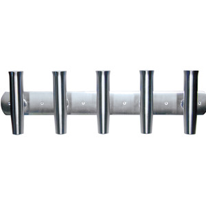 Tigress 5 Rod Aluminum Transom Mount Rod Holder - 35" - 88144
