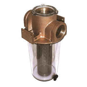 GROCO ARG-1500 Series 1-1/2" Raw Water Strainer w/Stainless Steel Basket - ARG-1500-S