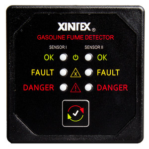 Fireboy-Xintex Gasoline Fume Detector w/Dual Channel - 12/24V - G-2B-R