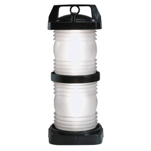Perko Double Lens Navigation Light - Masthead Light - Black Plastic, White Lens - 1365E00BLK