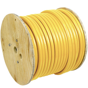 Pacer Yellow 4 AWG Battery Cable - 250'  - WUL4YL-250