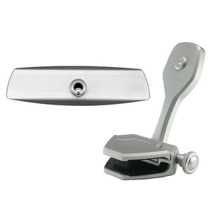 PTM Watersports Mirror/Bracket Kit w/VR-140 Elite Mirror & ZXR-300 (Silver) - P12848-1300TEBCL