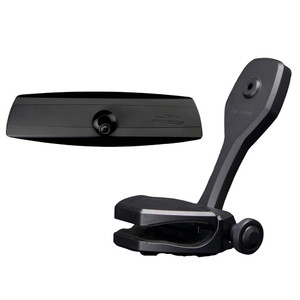 PTM Watersports Mirror/Bracket Kit w/VR-140 Elite Mirror & ZXR-320 (Black) - P12848-1320TEBBK