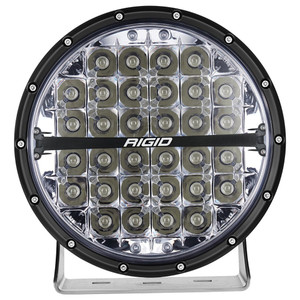 RIGID Industries 360-Series RGBW 9" Offroad Lamp Spot Beam w/RGBW Backlight Pods - Single - 36422