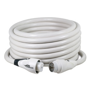 Marinco EEL 50A White Cordset - 125/250V - 50' - CS504-50W