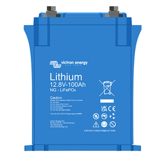 Victron Lithium Battery 12VDC 100Ah NG Smart LifePO4 - BAT512110620