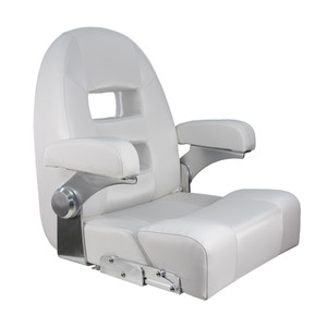 Springfield Center Console Helm Flip-Up - White/White - 1042035-W
