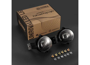 AlphaRex USA - 0209 Ram 1500/2500/3500/0406 Durango Doubletap Led Projector Fog Lights - ALR210005