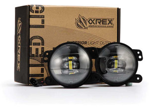 AlphaRex USA - Universal Chrysler/dodge/hummer/jeep Doubletap Led Projector Fog Lights - ALR210004