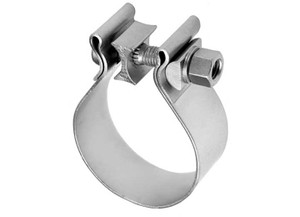 AP Exhaust Products - Clamp  Accuseal Flat Band 31/2in Aluminized - APEAS312