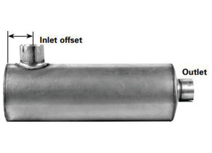 AP Exhaust Products - Muffler  Truckex - APE3926