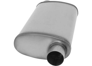AP Exhaust Products - Muffler  Xlerator Stainless Steel Ovalo/o 24in Oal 2.50in - APEXS1266