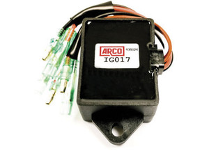 ARCO Marine - Ignition Coil Fits: Yamaha 99(198495) 15(198495) C25(199097)mariner 9915 20 & 25hp - ARSIG017