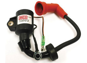 ARCO Marine - Ignition Coil Fits: Yamaha 99hp 15hp 2stroke 19962009 Outboard Engine - ARSIG023