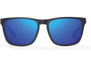 Bajio Sunglasses - Calda Blue Mirror Glassblack Matte Sunglass - BJOCAL220001