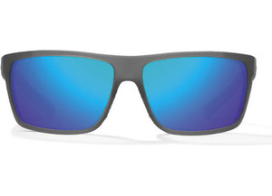 Bajio Sunglasses - Sigs Blue Mirror Glass Dark Gray Glass Matte Sunglass - BJOSIG02N011