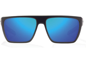 Bajio Sunglasses - Zapata Blue Mirror Glass Black Matte  Sunglass - BJOZAP220011