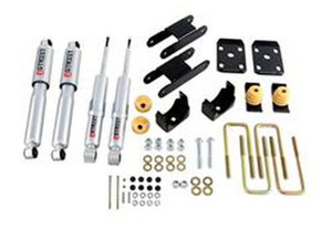 Belltech (KW Automotive) - 1517 Colorado/canyon (ext/crew Cab Short Bed) Lowering Kit 03in F/4in R W/street Shocks - BEL999SP