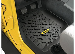 Bestop Inc. - 0713 Wrangler/wrangler Unlimited; Pair Floor Liners Front - BES51500-01