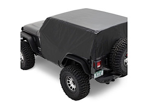 Bestop Inc. - 07c Wrangler 2dr For Hard Top All Weather Trail Cover Black - BES81044-01