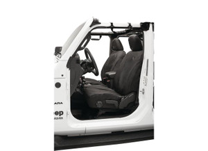 Bestop Inc. - 20c Jeep Gladiator; 18c Wrangler Jl Seat Covers; Front; Black - BES29290-35