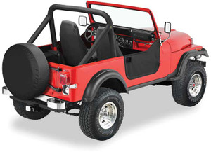 Bestop Inc. - 7686 Jeep Cj7 Baja Half Doors - BES53028-01