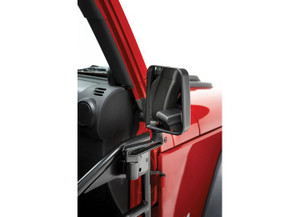 Bestop Inc. - 8806 Half Door Yj/tj 9406 Yj/tj Full Door Mirror Replacement Setblack - BES51261-01