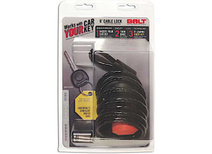 Bolt Lock - (clamshell)0713 Gm B Vehicles 6ft Cable Lock - BOL7018450