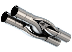 Borla Exhaust - Universal Hydroformed Switchfire Xpipe 3 In Id / 3 In Od With Notches - BRL60747