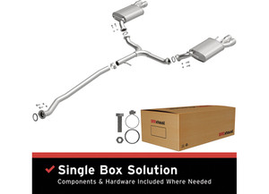 BRExhaust - 1824 Camry Directfit Replacement Exhaust System - BRX106-1009