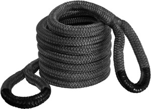 Bubba Rope - 11/2in X 30ft Jumbo Bubba Rope Black Eyes Breaking Strength: 74000 Lbs. - BUB176730BKG
