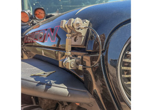 Combat Off Road - Jk/jl/jt Offtheturnbuckle Hood Latch Set  Raw Aluminum - CBF99-1190