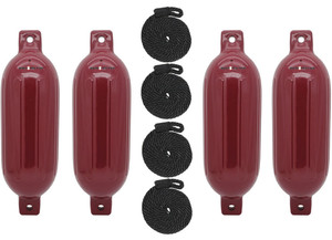 Extreme Max - 4.5in X16in  Fender Value 4packcranberry - EMX3006.7635