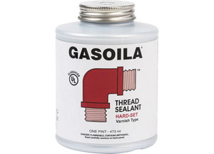 Gasoila - Gasoila Hardset Thread Sealant 1 Qt Flat Top - GOAFT32