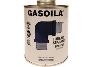 Gasoila - Gasoila Softset Thread Sealant With Ptfe 1 Qt Brush - GOASB32