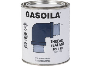 Gasoila - Gasoila Softset Thread Sealant With Ptfe 1 Qt Flat Top - GOASS32