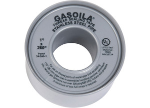 Gasoila - Gasoila Stainless Steel Thread Tape Hd 1in X 260in Roll - GOASA260-1