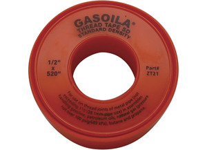 Gasoila - Gasoila Thred Tape Sd White 1/2in X 520in Roll - GOAZT21