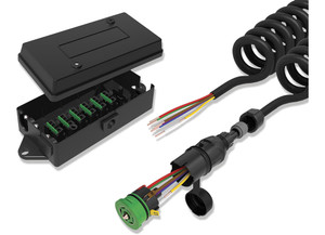 Hollins Expert Towing Products Manufacturing - Junction Box With 4 Pin Lead - HTPETP620