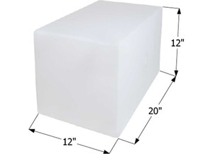 Icon Technologies Limited RV - Fresh Water Tank Wt2471 24x12x12 15 Gal Tank Only - ICR12505
