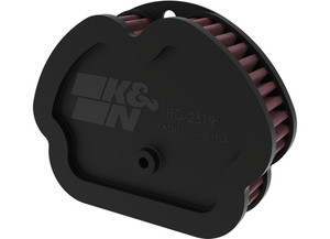 K&N Filters - 25c Hd Heritage Classic Engine Air Filter Red Unique Shape - KNNHD-2519
