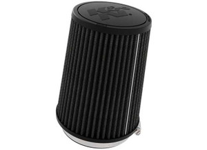 K&N Filters - Universal Clampon Air Filter Round Tapered Rubber Top Black - KNNRU-3116HBK