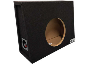 KING BOXES - Single 10in Wedge Style Truck Subwoofer Enclosure - KGBAKT110S