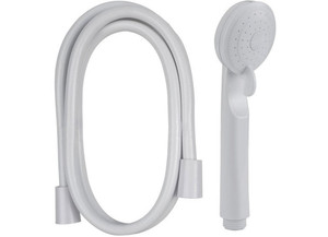 Lasalle Bristol - Handheld Shower Set W/shut Off & 60in Hose Plastic  White - LSB95230