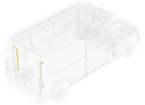 Legend Fleet Solutions - 14c Promaster Securigrip Rear Grab Handles (pair) Yellow - LFSRA0223-GCL58TU6